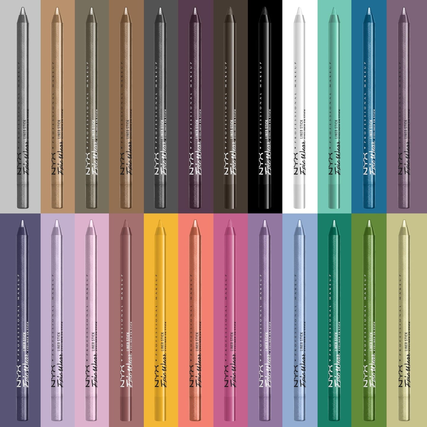 NYX Epic Wear Liner Stick Eyeliner Pencil - EWLS08 Pitch Black