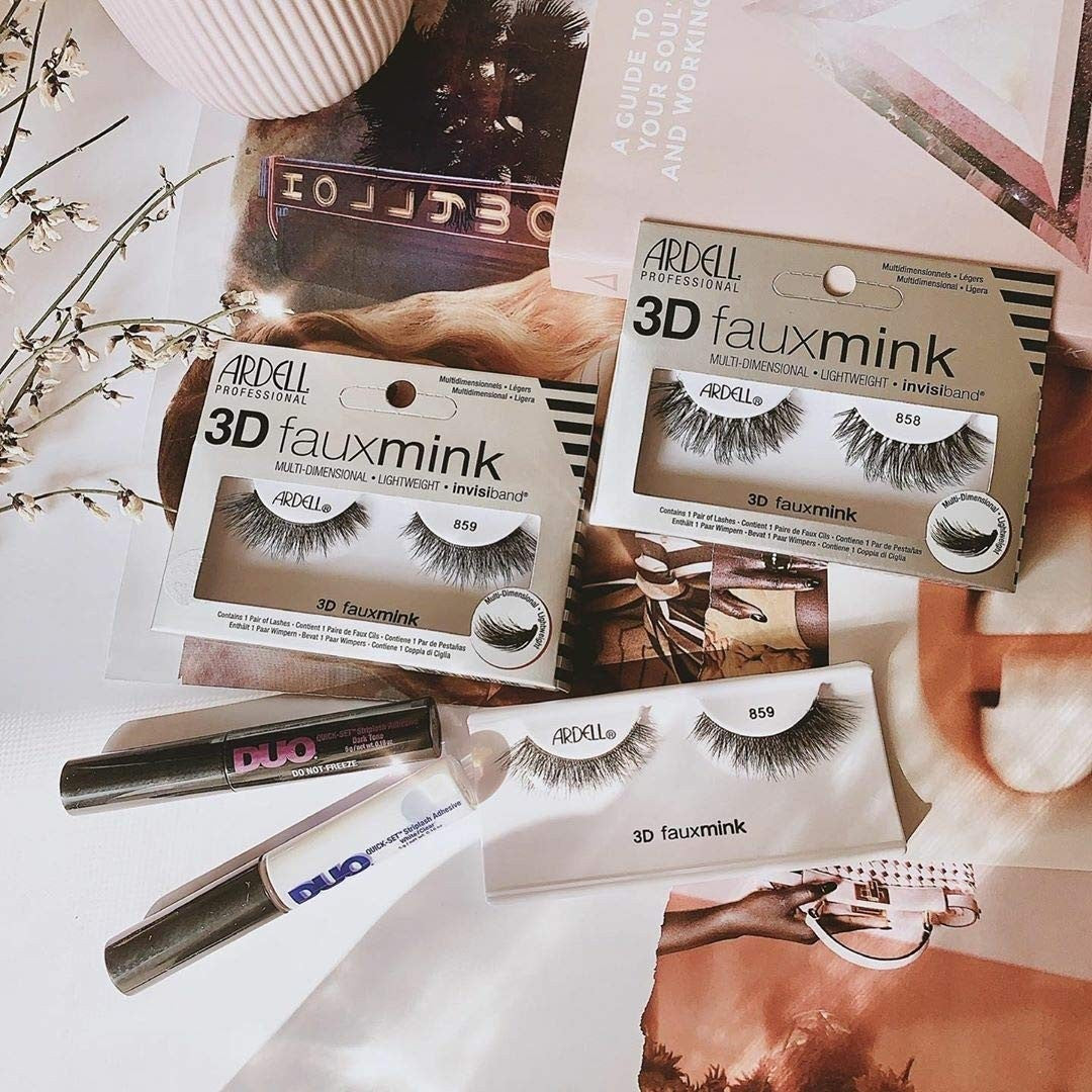 Ardell Professional 3D Faux Mink Eyelashes - Layered and Lightweight - 858