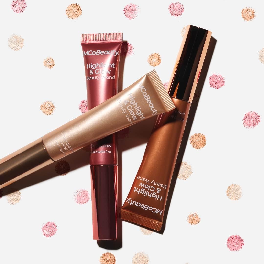 MCoBeauty Highlight & Glow Beauty Wand - MCW319 Peach Glow