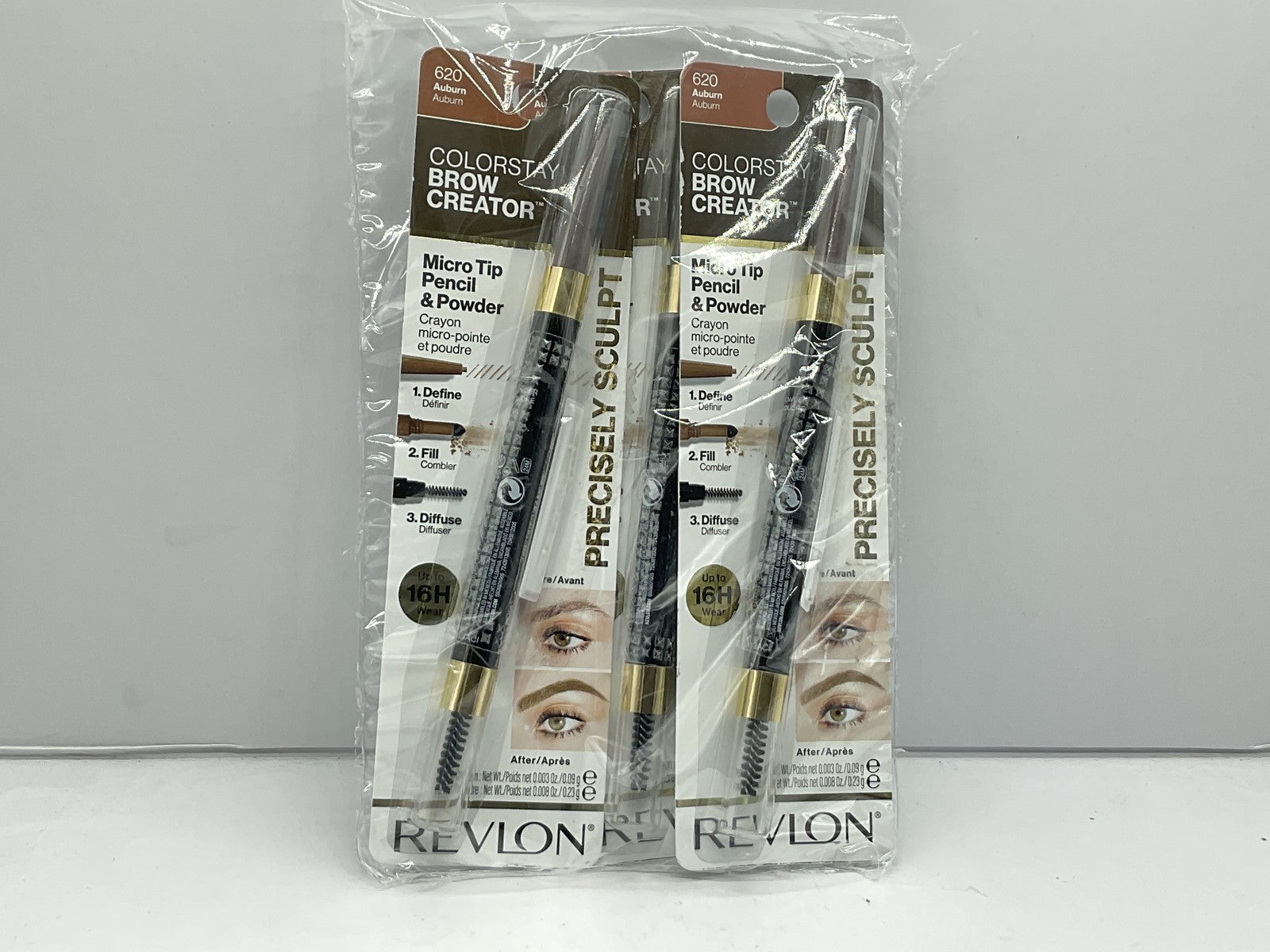 3 Pack - Revlon ColorStay Brow Creator - 620 Auburn