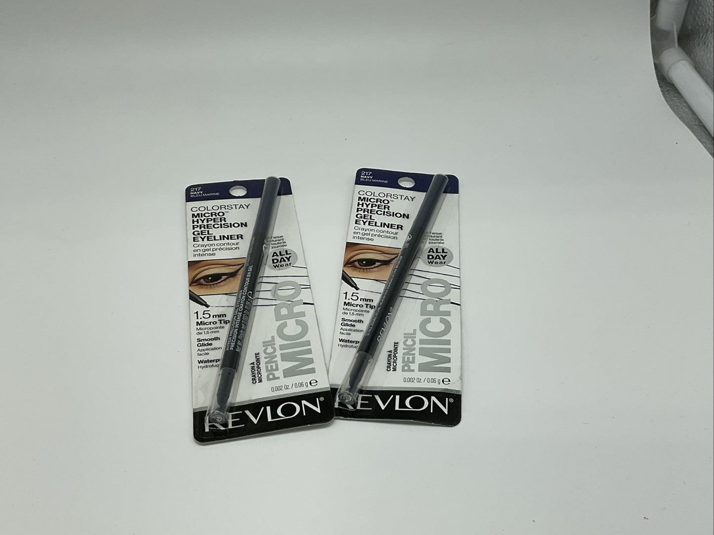 Revlon Colorstay MicroHyper Precision Gel Eyeliner Navy Bleu Marine 217-Set Of 2