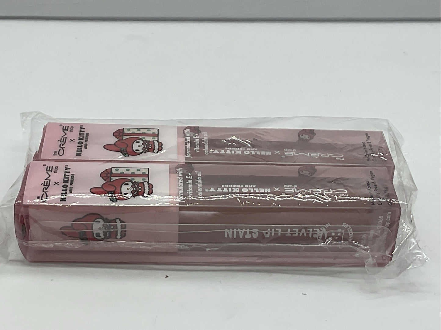 2 PACK - The Crème Shop x Hello Kitty & Friends Velvet Lip Tint - Sugar Kiss