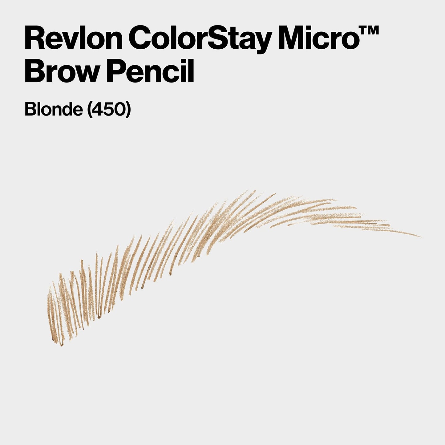 Revlon Colorstay Micro Brow Pencil, 450 BLONDE