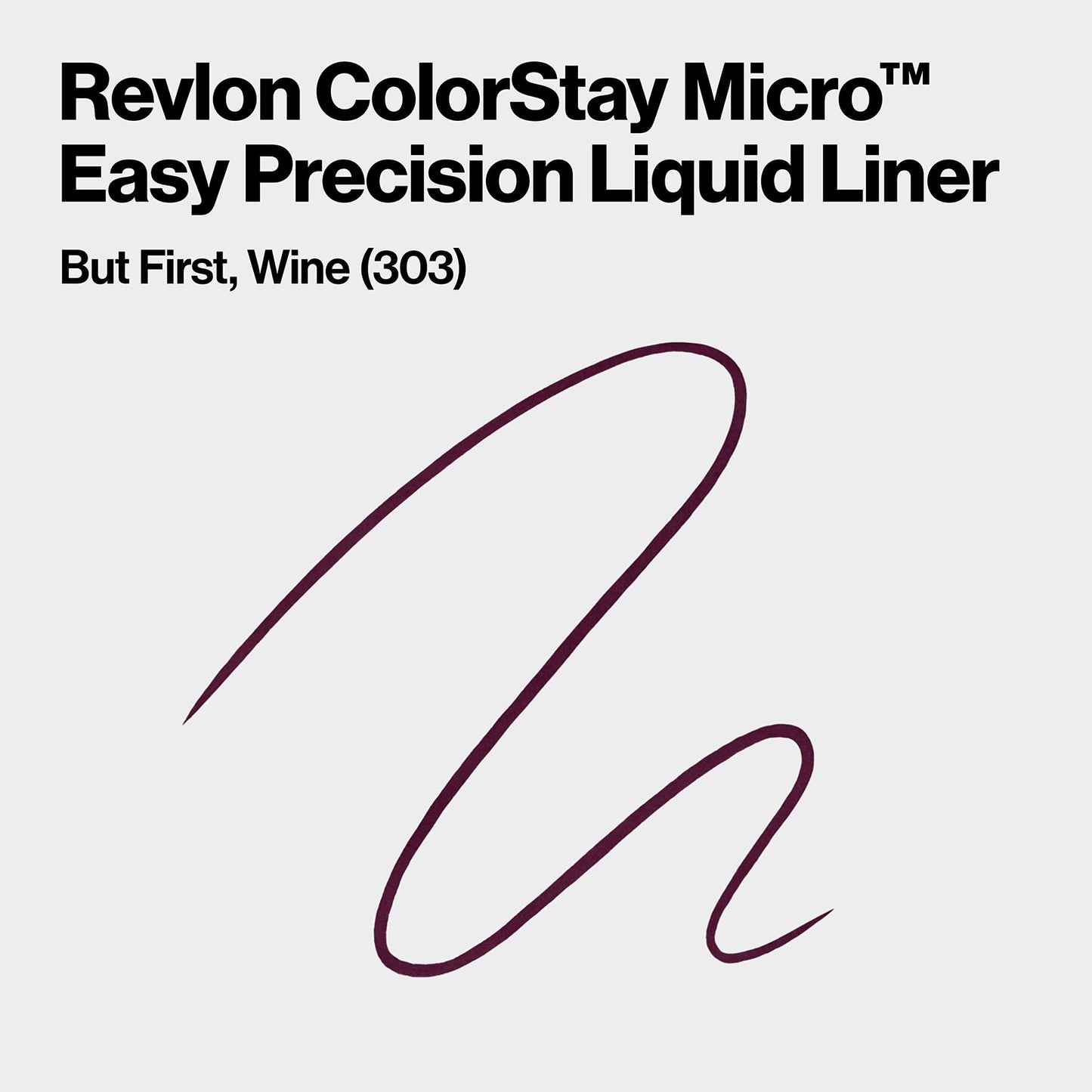 3 PACK - Revlon ColorStay MicroEasy Precision Liquid Liner - 303 But First, Wine