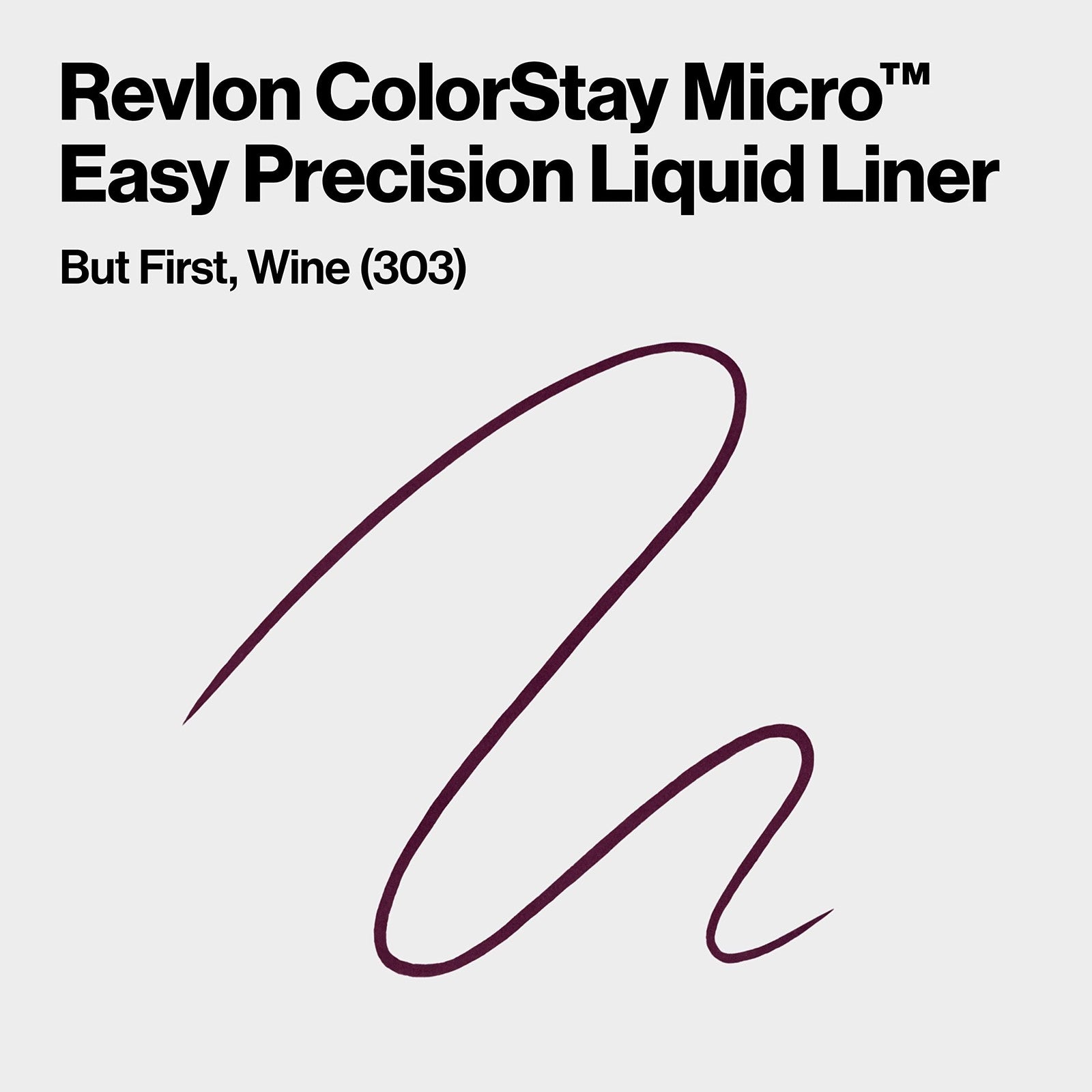 3 PACK - Revlon ColorStay MicroEasy Precision Liquid Liner - 303 But First, Wine