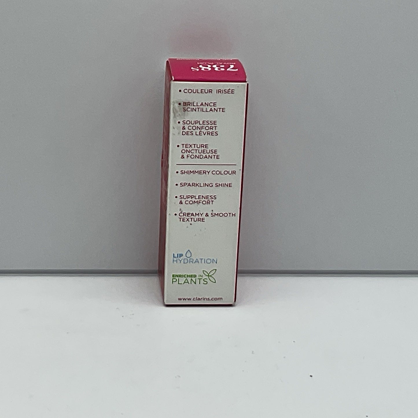 Clarins Joli Rouge Brillant Lipstick - 738s Royal Plum