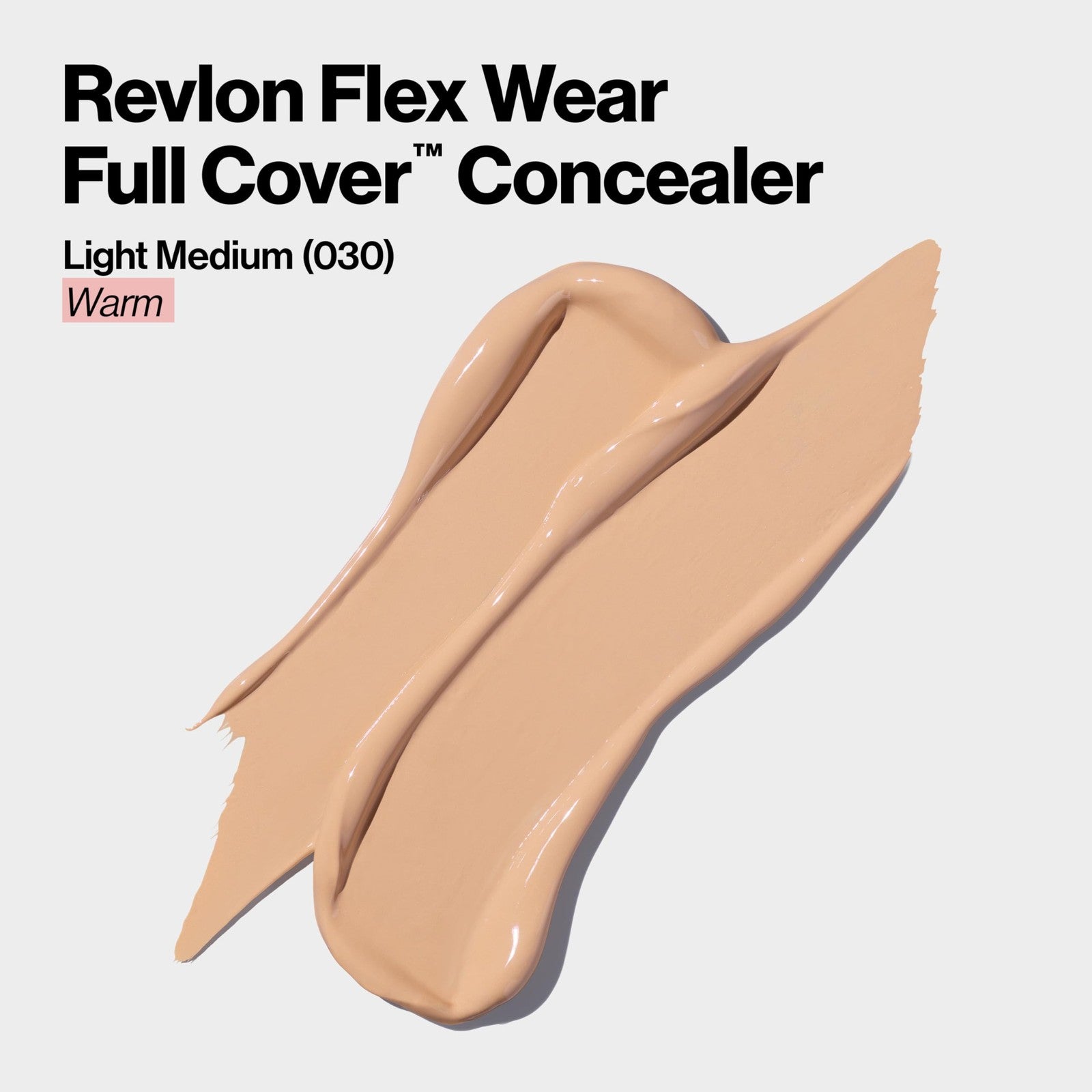 Revlon ColorStay Flex Wear, Full Cover Non-Creasing Concealer, Infused with Hyal