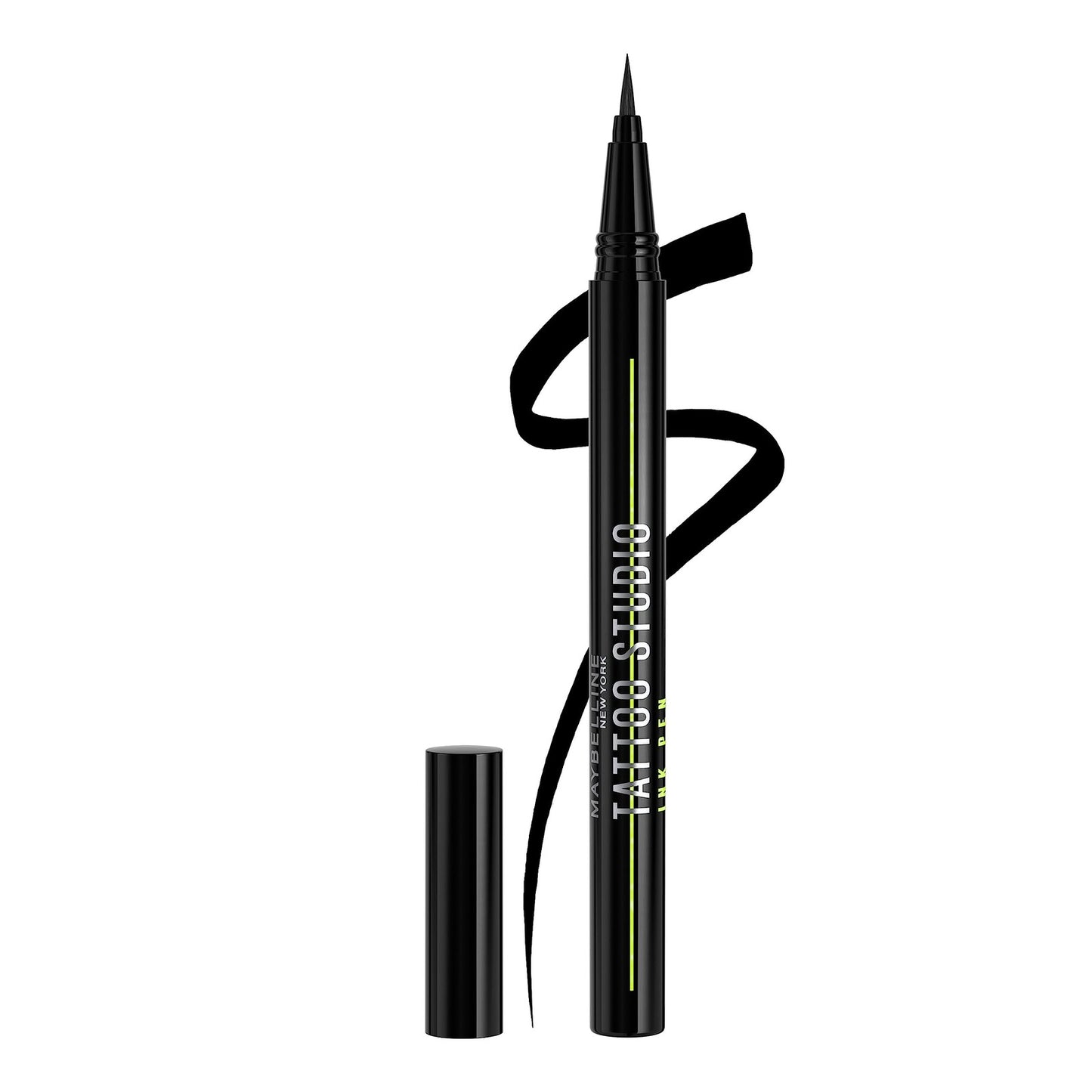 3 PACK - Maybelline Tattoo Studio Liquid Eyeliner Ink Pen - 881 Matte Black