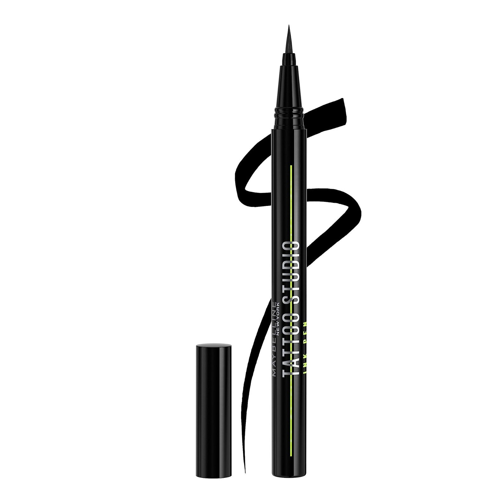 3 PACK - Maybelline Tattoo Studio Liquid Eyeliner Ink Pen - 881 Matte Black