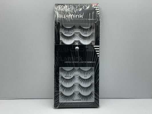 Ardell Faux Mink Invisiband Lashes, 817, 2 Pack