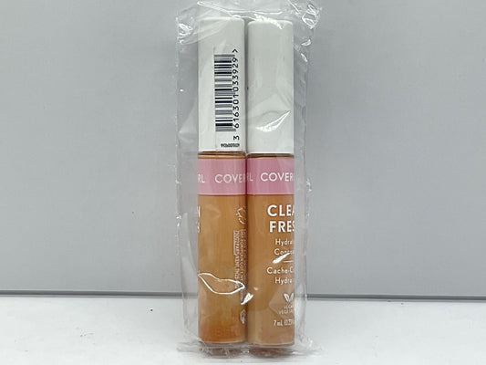 2 PACK - COVERGIRL Clean Fresh Hydrating Concealer, #360 Medium Tan, 0.23 Fl Oz