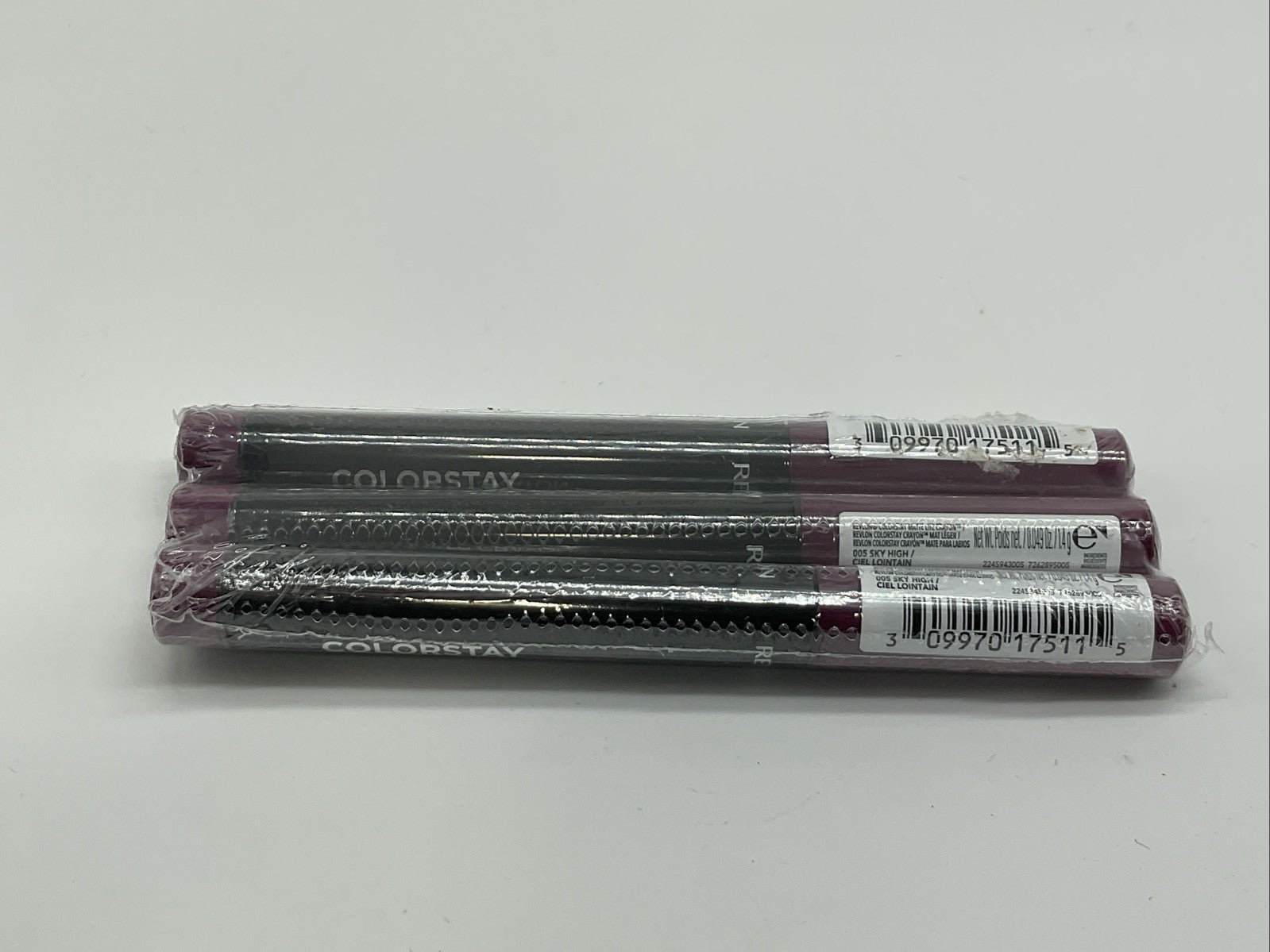 3 Pack - Revlon ColorStay Matte Lite Lip Crayon - 005 Sky High