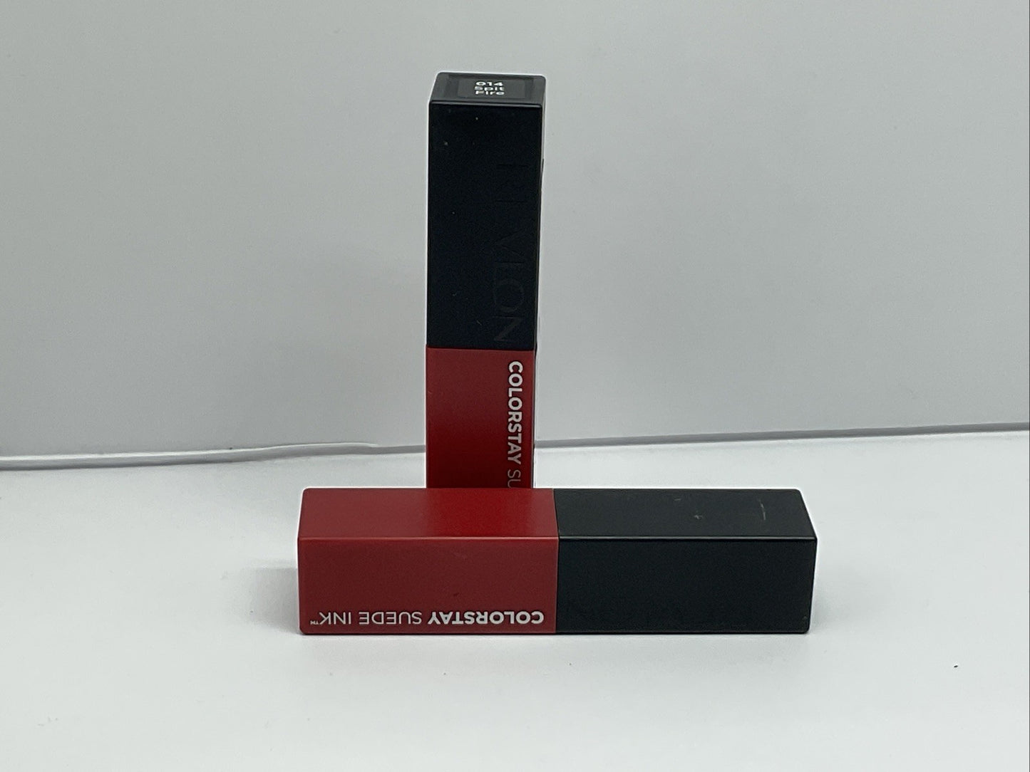 Revlon Colorstay Suede Ink Liquid Lipstick - 014 Spit Fire - Set Of 2