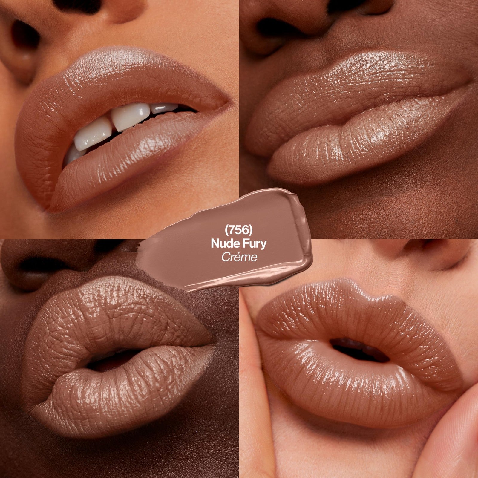 2 Pack - Revlon Super Lustrous Crème Lipstick - 756 Nude Fury