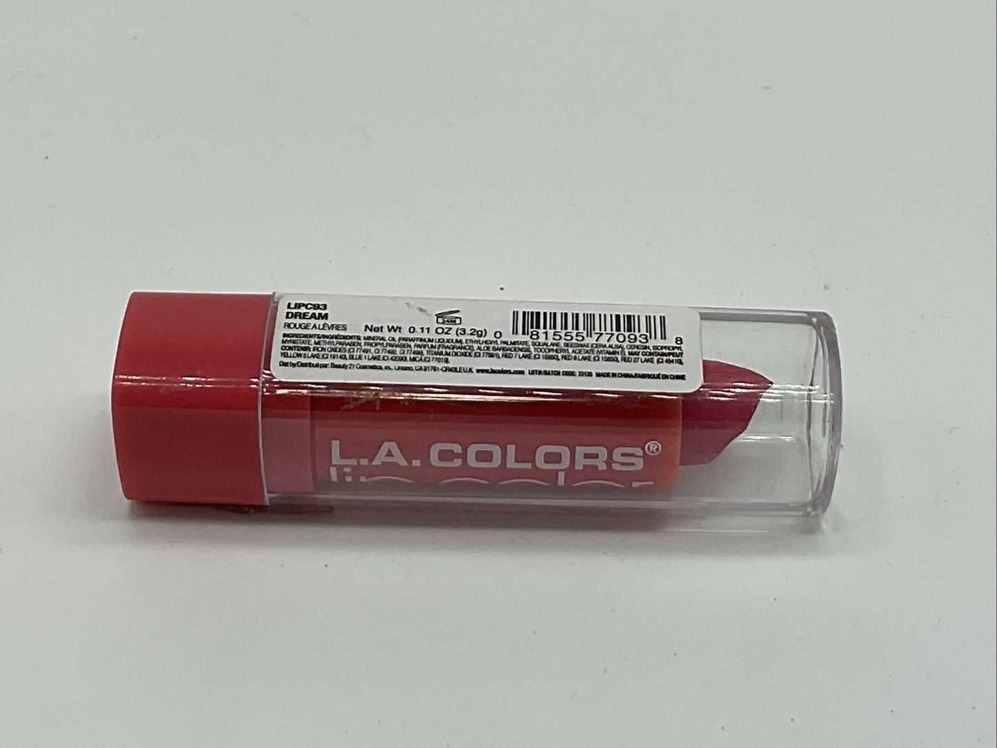 L.A. Colors LipColor Lipstick 0.11oz  - LIPC93 Dream