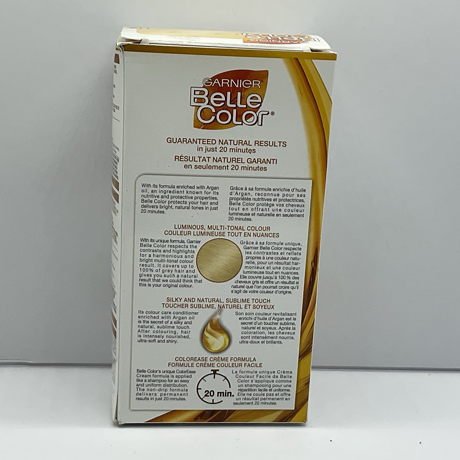 Garnier Belle ColorEase Creme Hair Dye 113 Extra Light Golden Blonde