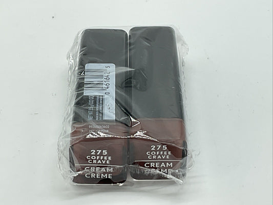 2 PACK - Covergirl Exhibitionist Cream Lipstick - 275 Coffee Crave
