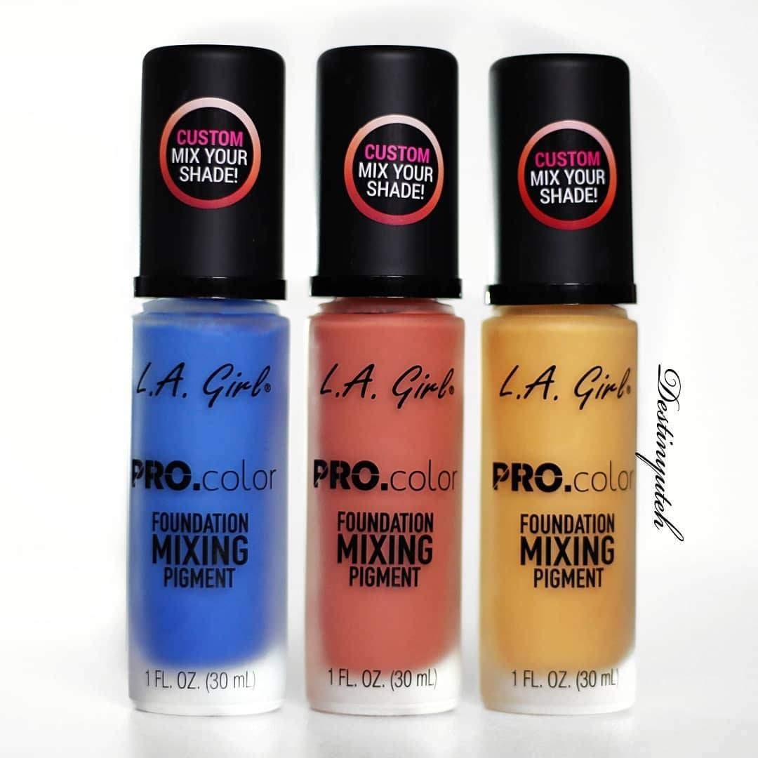 2 PACK - L.A. GIRL Pro Color Foundation Mixing Pigment - GLM713 Orange