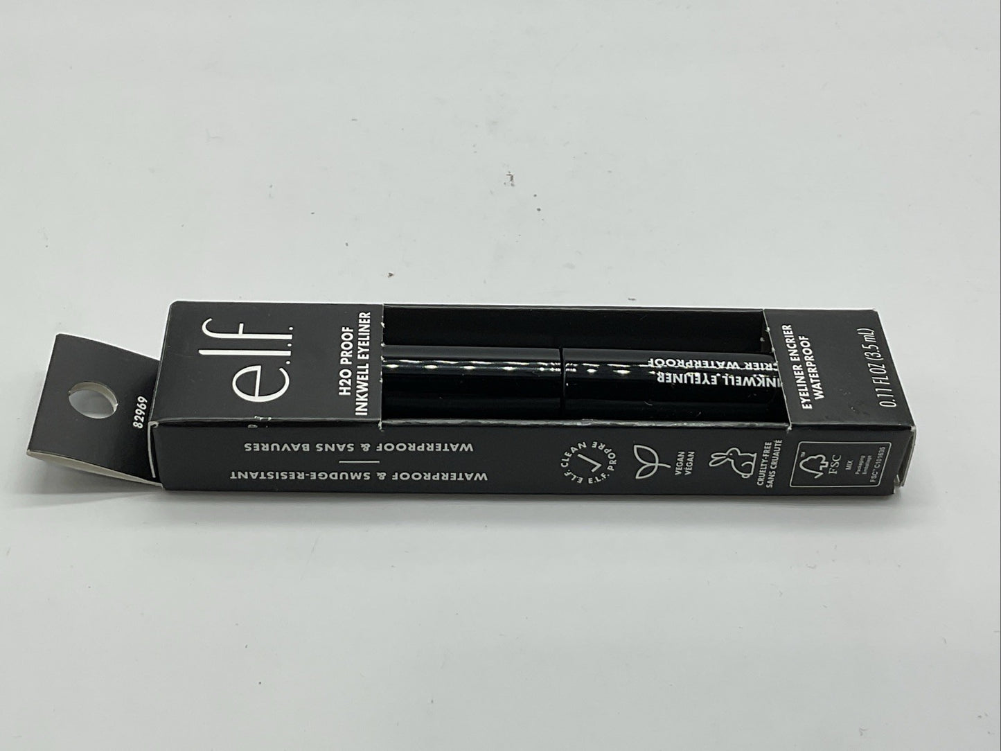 e.l.f. H2O Proof Inkwell Eyeliner Pen High-Pigment Waterproof - Film Noir
