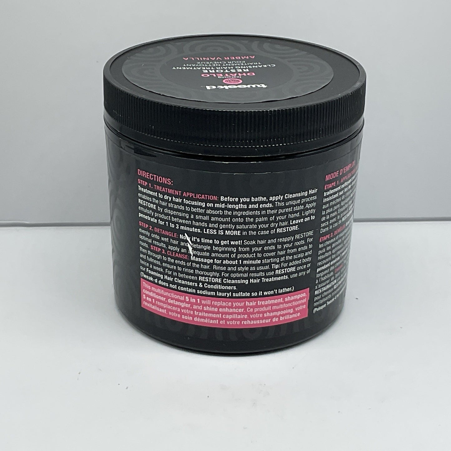 Tweakd RESTORE Cleansing Hair Treatment AMBER VANILLA