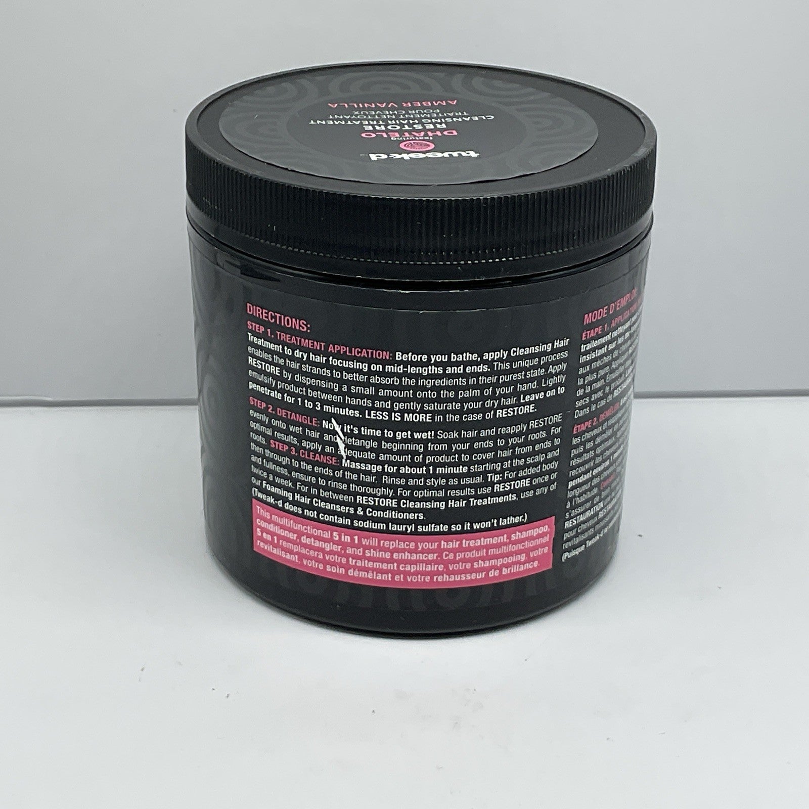 Tweakd RESTORE Cleansing Hair Treatment AMBER VANILLA