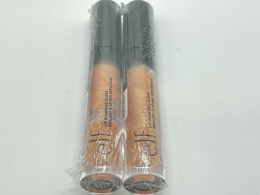 2 PACK - e.l.f. Lip Plumping Gloss Nourishing Invigorating - Champagne Glam