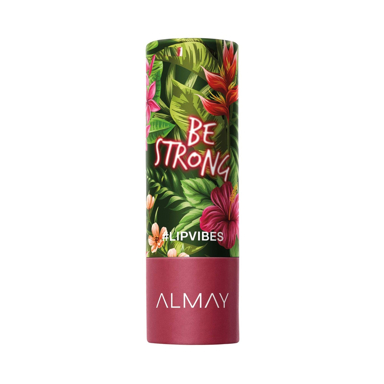Almay Lip Vibes Lipstick with Vitamin E Oil & Shea Butter, Matte Finish, Hypoall