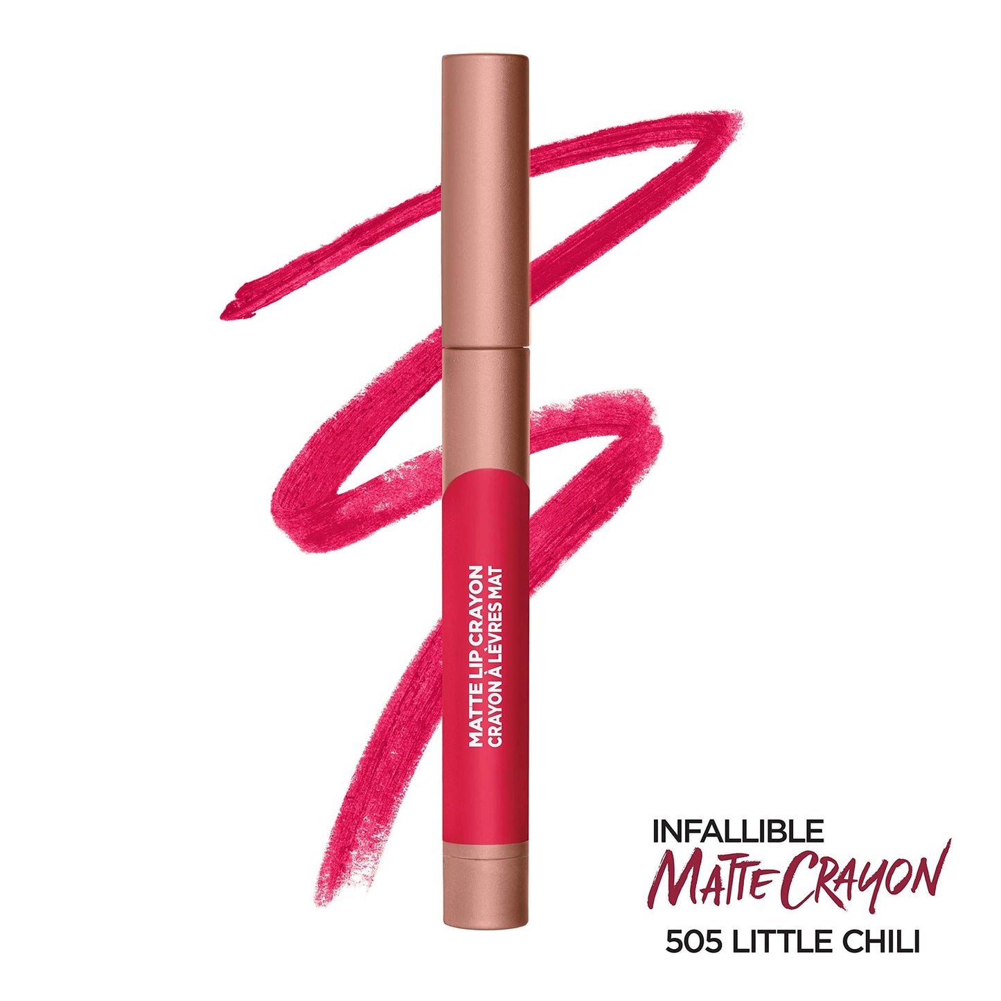 L'Oreal Paris Infallible Matte Lip Crayon - 505 Little Chili