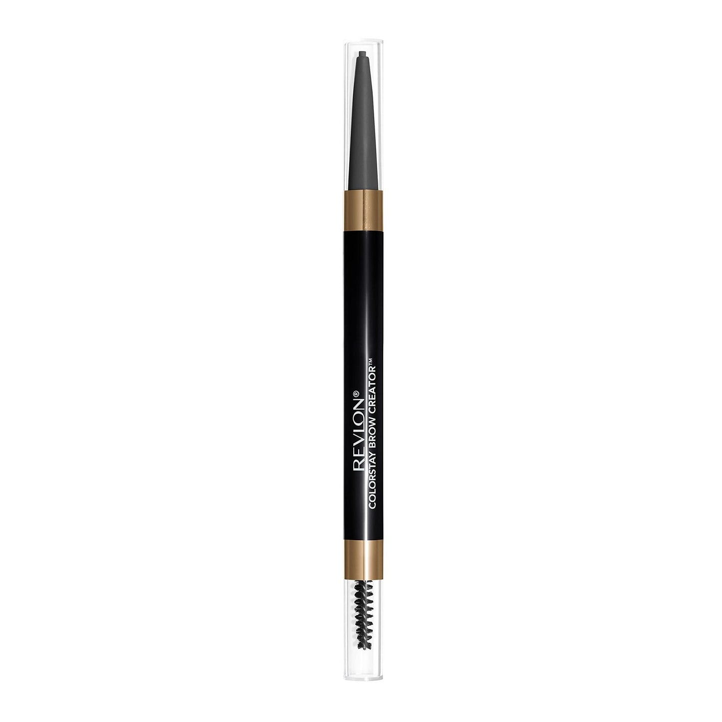 2 PACK - Revlon Colorstay Brow Micro Pencil Powder and Brush - 615 Soft Black