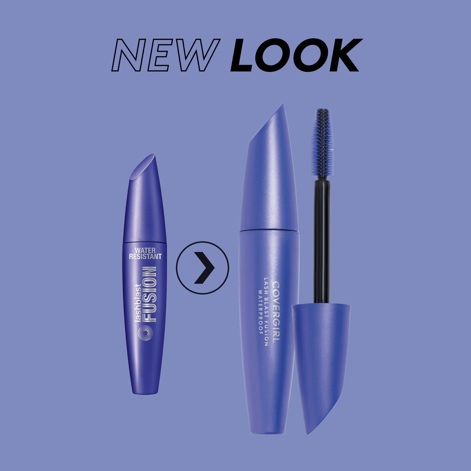 2 PACK - Covergirl Lash Blast Fusion Water Resistant Mascara - 895 Black Brown