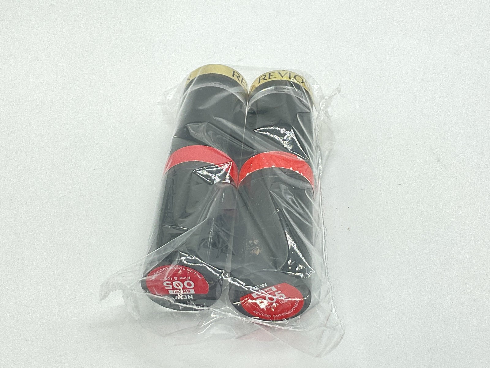 2 PACK - Revlon Super Lustrous Glass Shine Lipstick - 005 Fire & Ice
