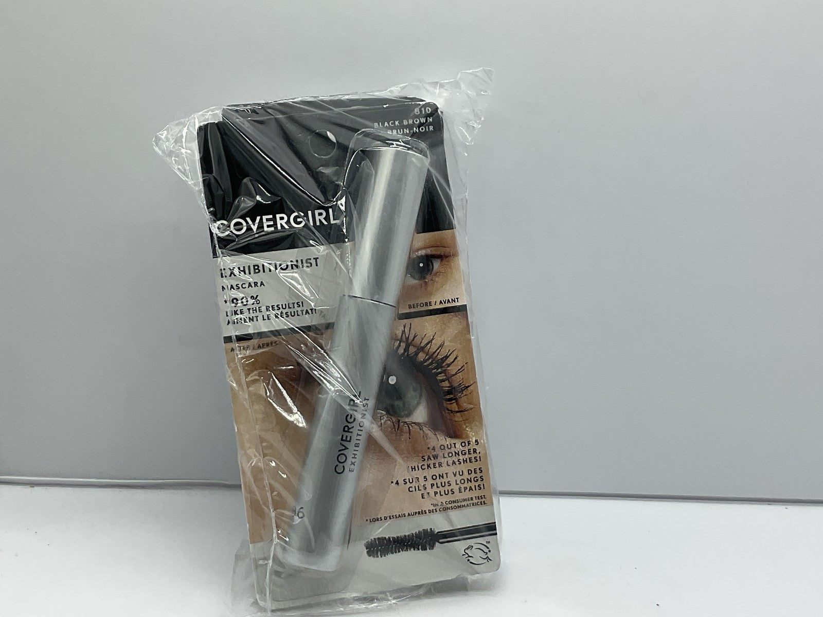 2 PACK - COVERGIRL Exhibitionist Mascara 810 Black Brown