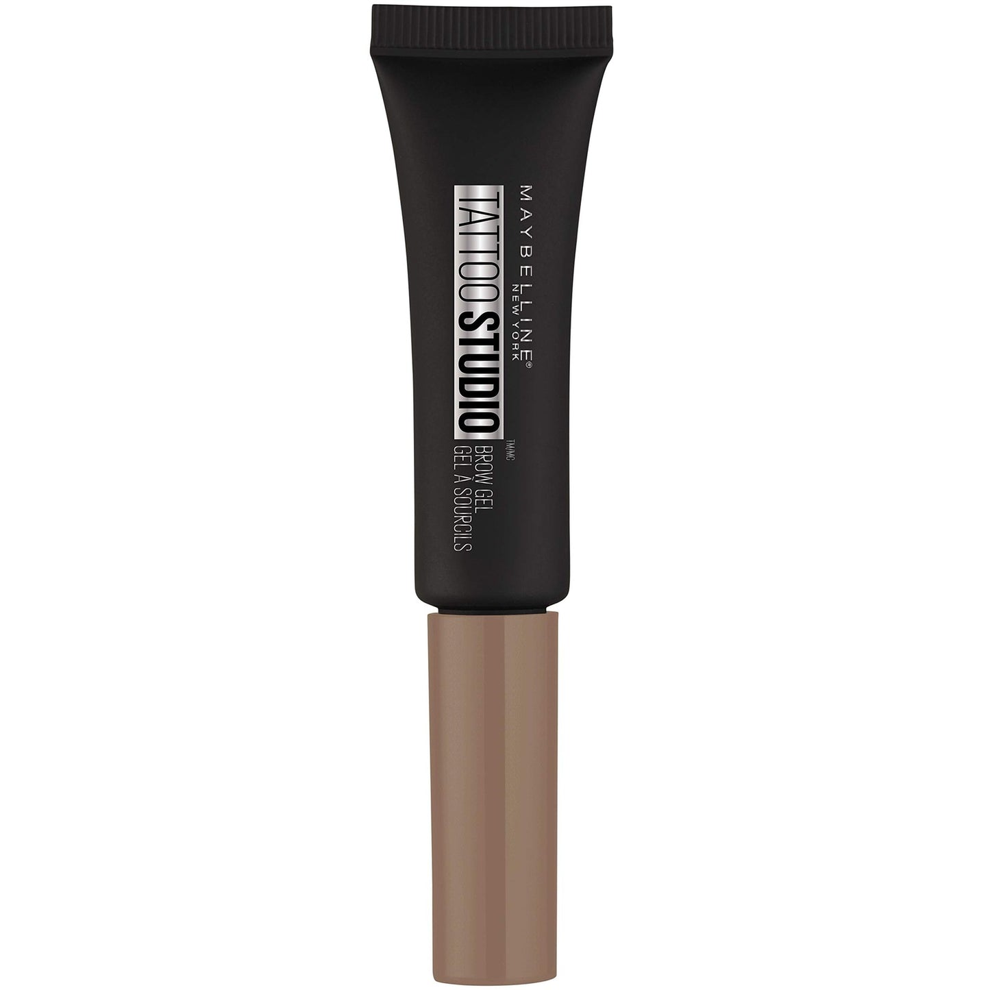 Maybelline TattooStudio Waterproof Eyebrow Gel Makeup, 255 Soft Brown