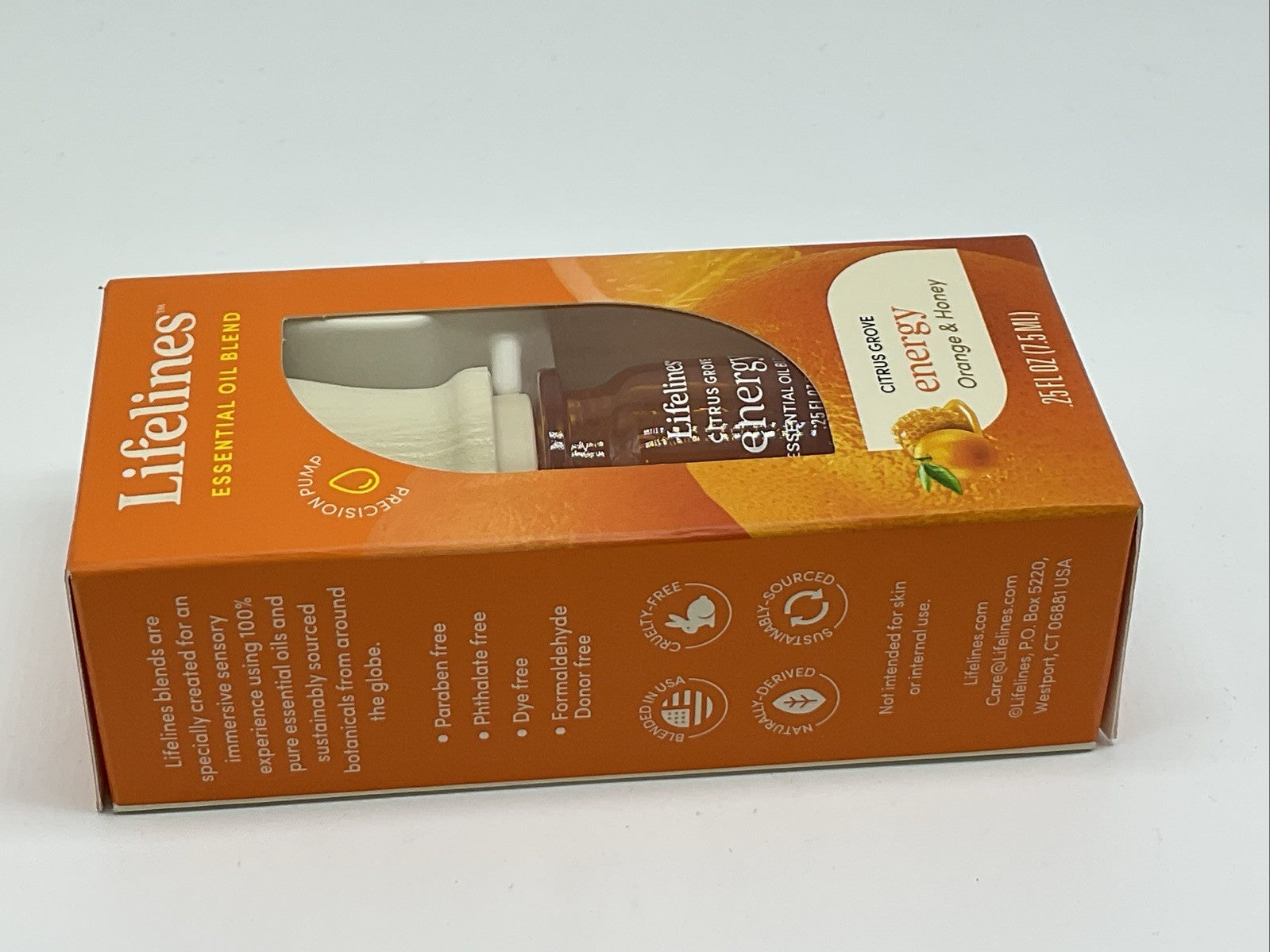 Lifelines Essential Oil Blend - Citrus Grove Focus - Orange & Honey