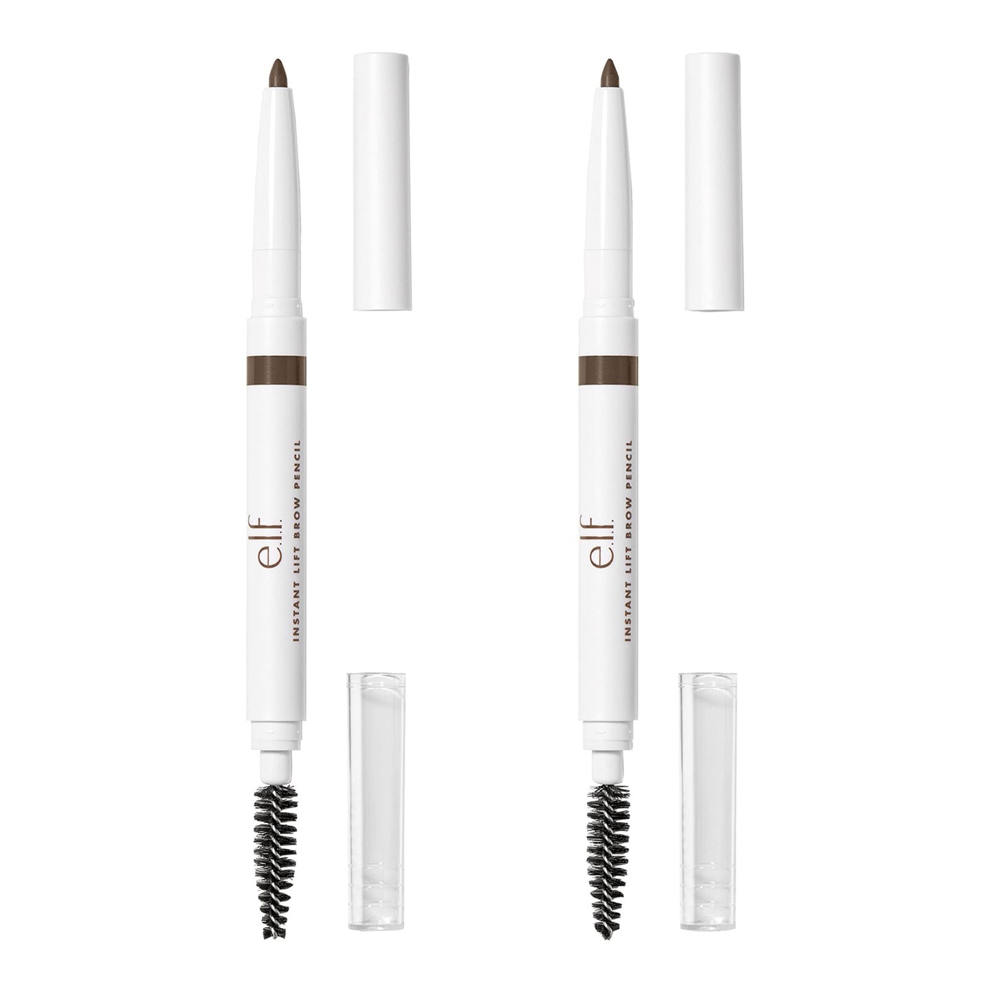 2 PACK - e.l.f. Instant Lift Brow Pencil Sets of 2 - 21973 Neutral Brown 