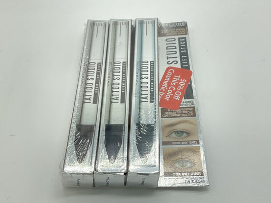 3 PACK - Maybelline New York Tattoo Studio Brow Lift Stick - 255 Soft Brown