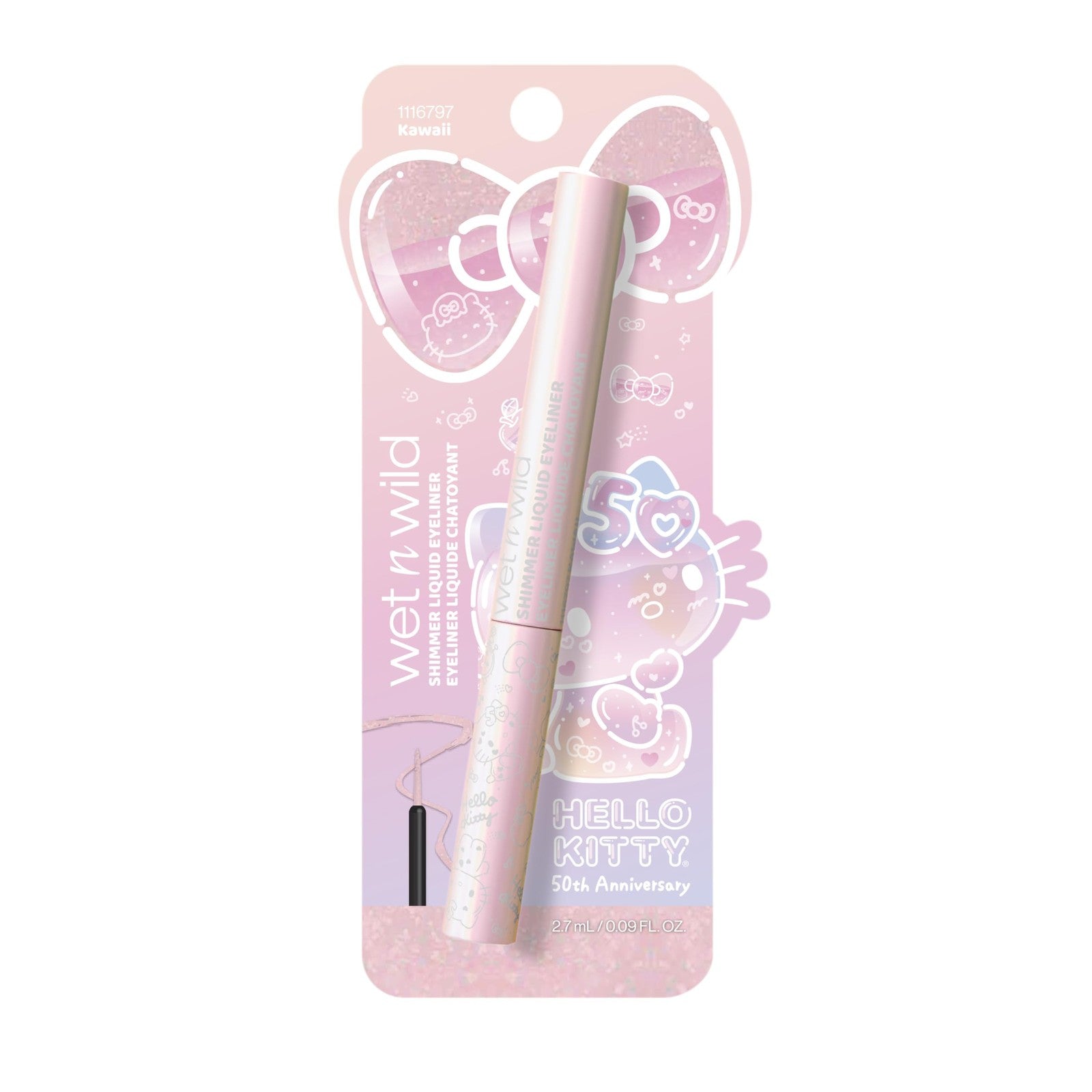 Wet N Wild Hello Kitty 50th Anniversary Shimmer Eyeliner - 1116797 Kawaii
