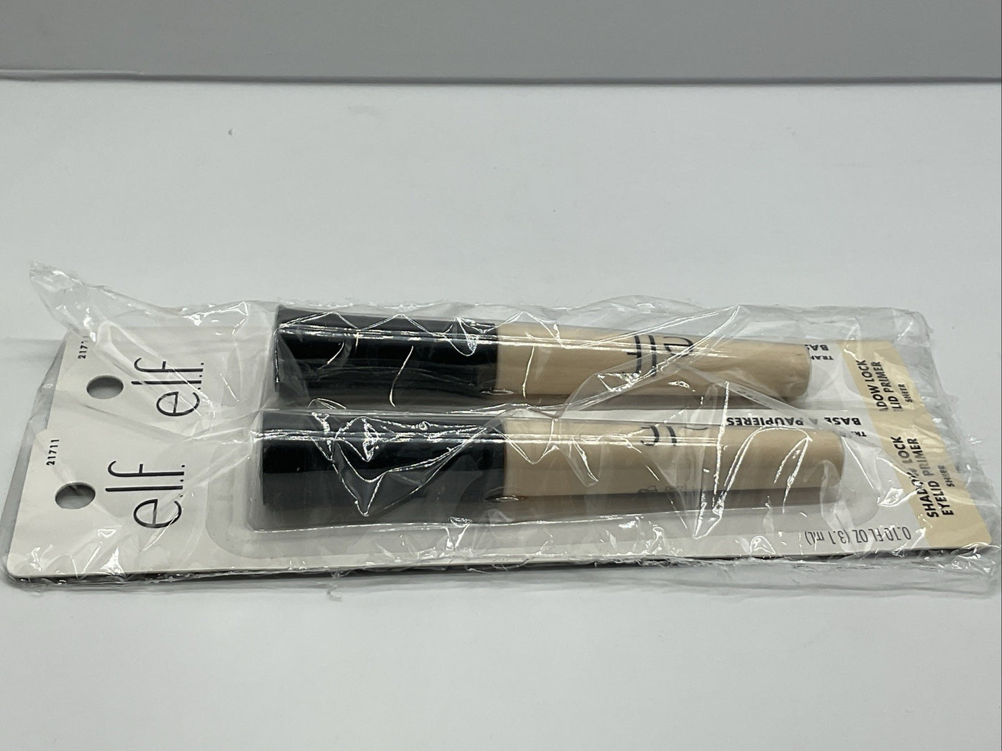 2 PACK - e.l.f. Shadow Lock Eyelid Primer - 21711 Sheer, New