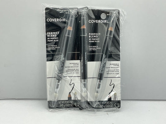 3 PACK - CoverGirl Perfect Blend Eye Pencil - 100 Basic Black