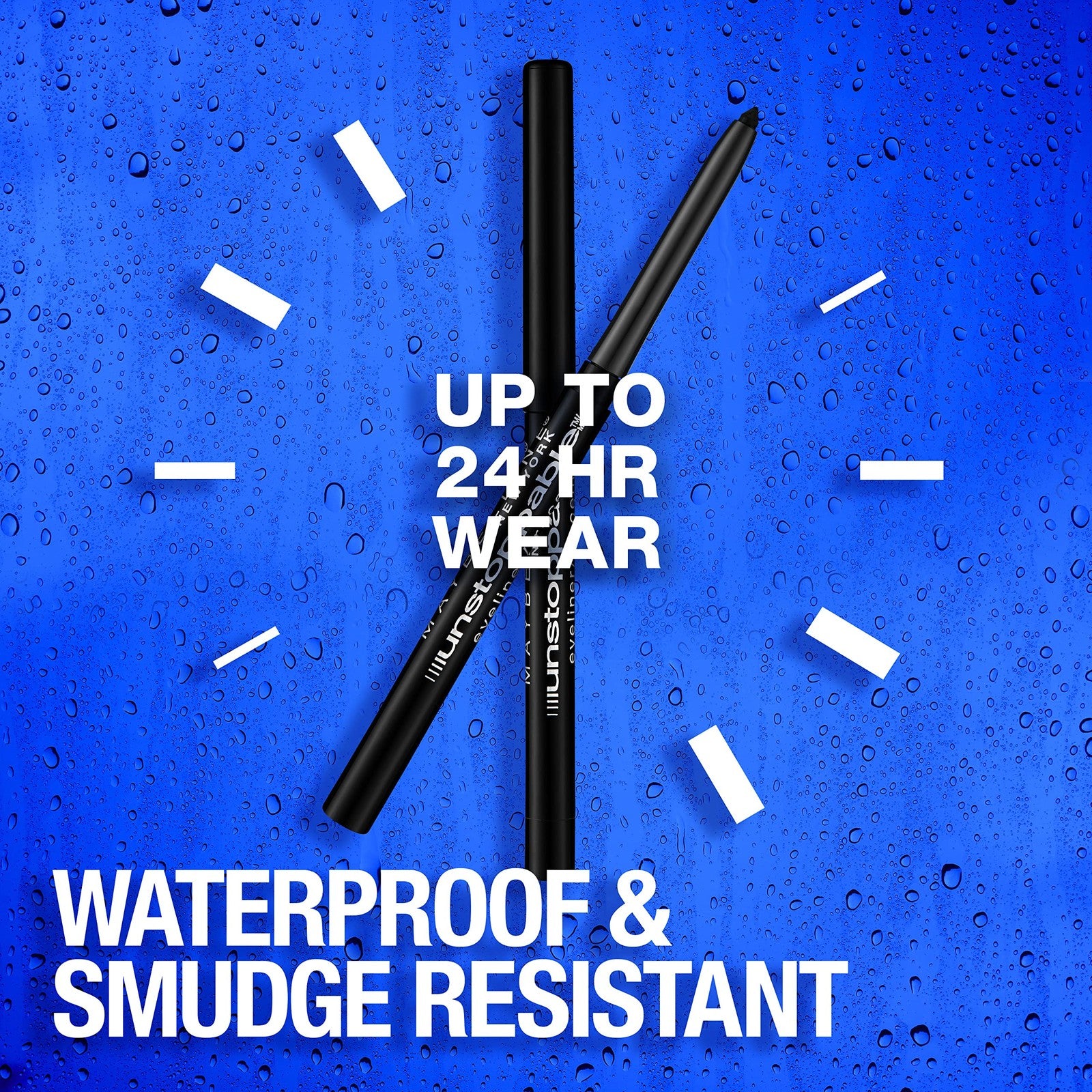 3 Pack - Maybelline Unstoppable Mechanical Eyeliner Pencil - 704 Cinnabar 
