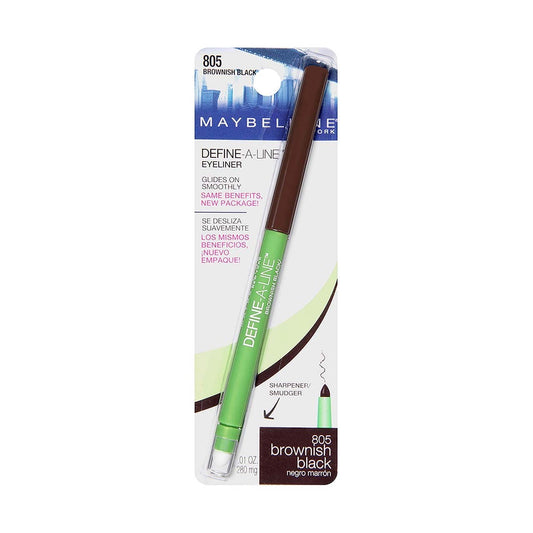 Maybelline New York Define-A-Line Eyeliner, 805 Brownish Black 