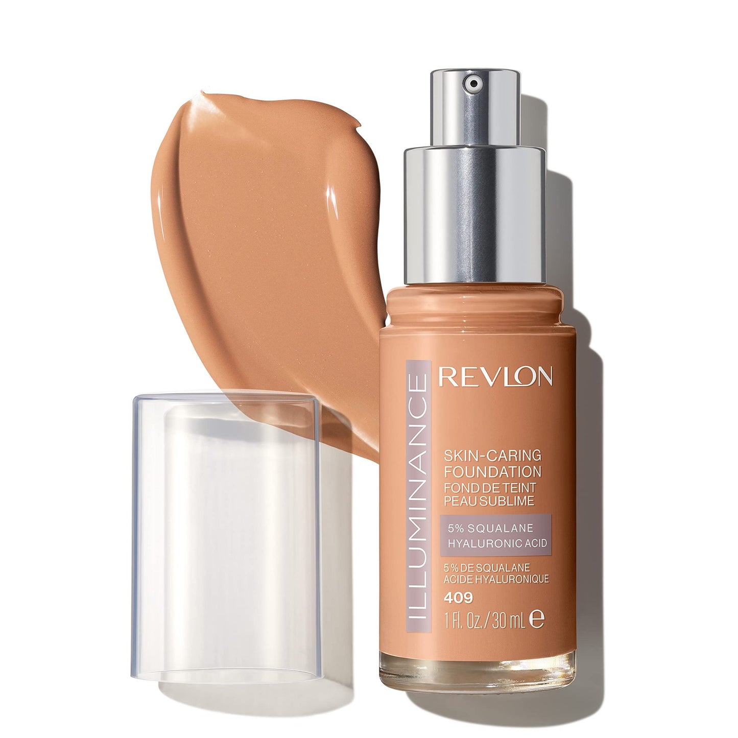 2 PACK - Revlon Illuminance Skin-Caring Liquid Foundation 1oz, 409 BRULEE