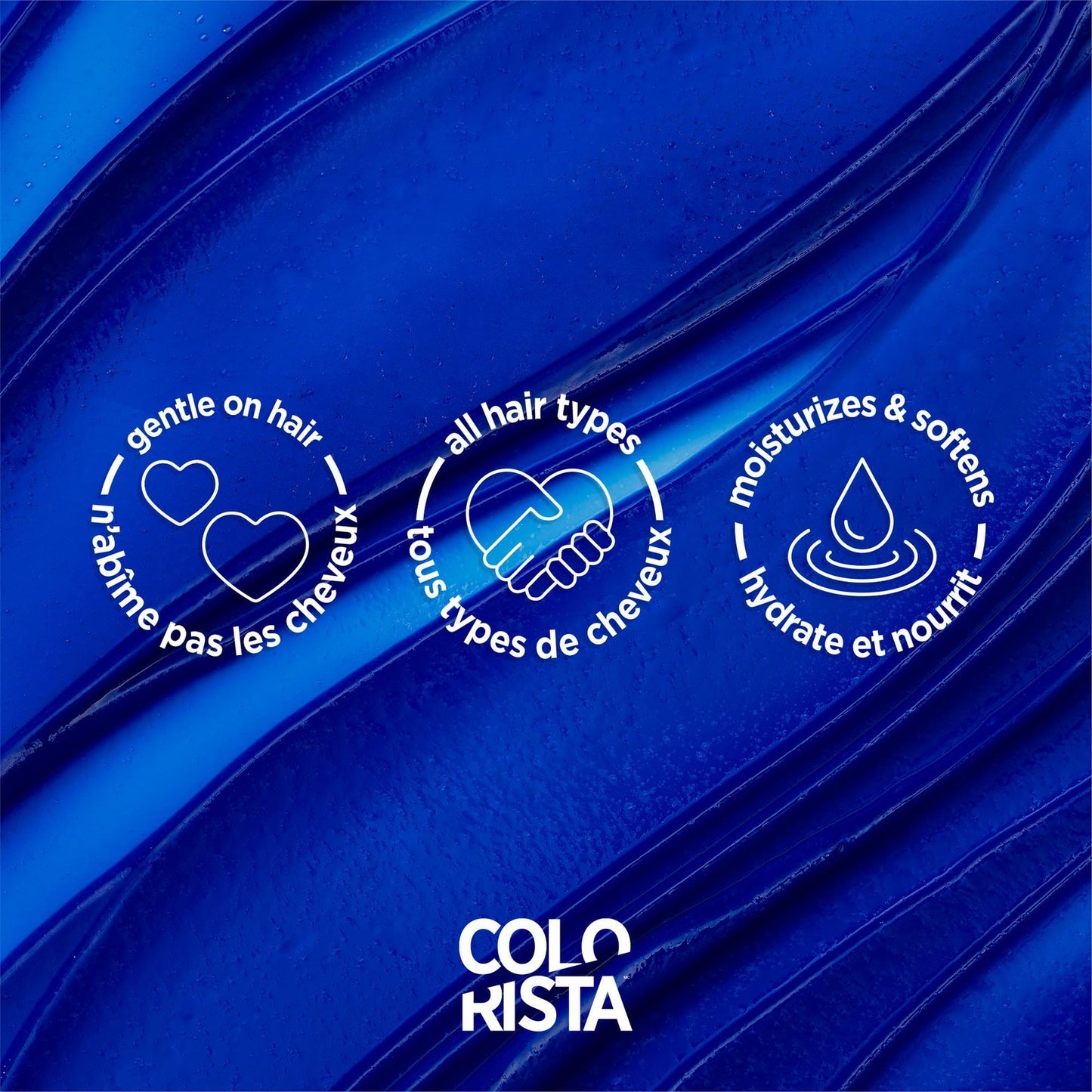 L'Oréal Paris Colorista Semi-Permanent Hair Color - Metallic Blue 01 