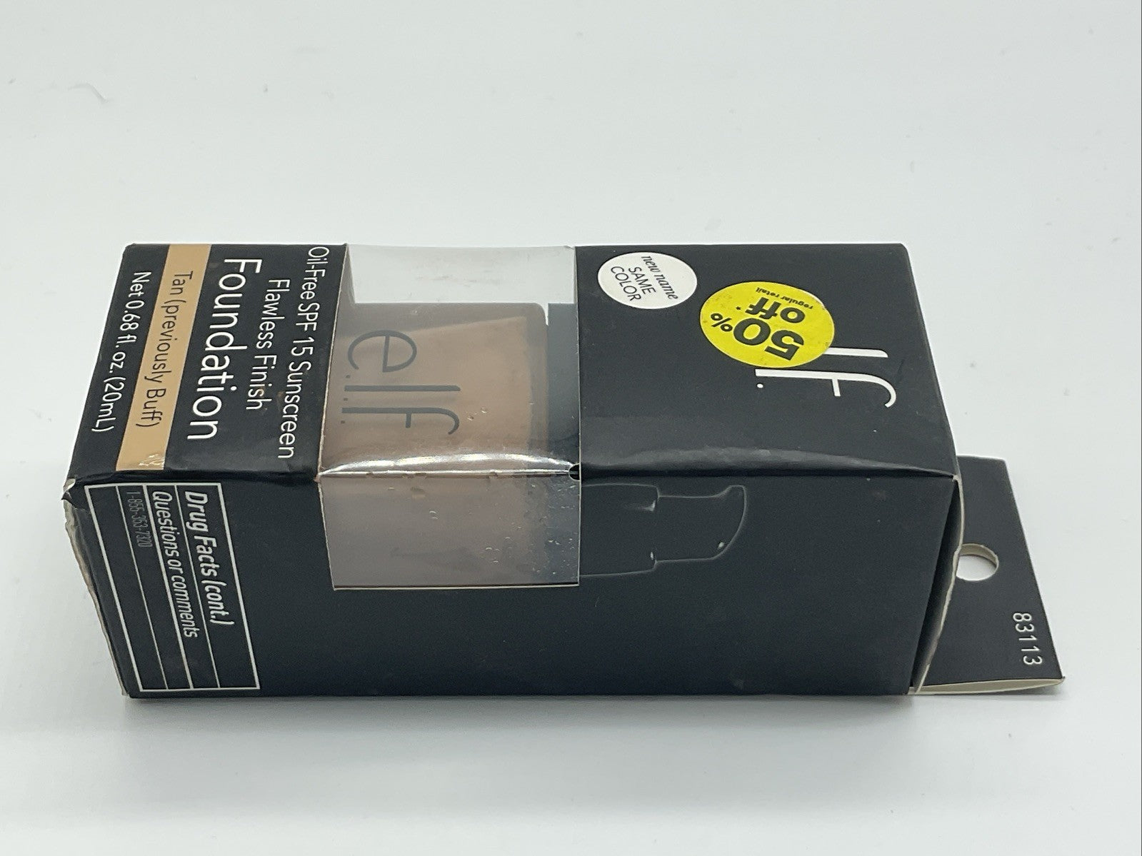 e.l.f Flawless Satin Foundation Tan Oil Coverage - 420 Tan
