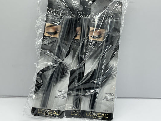 2 Pack - L'Oreal Paris Voluminous Superstar Liquid Eyeliner 202 Black