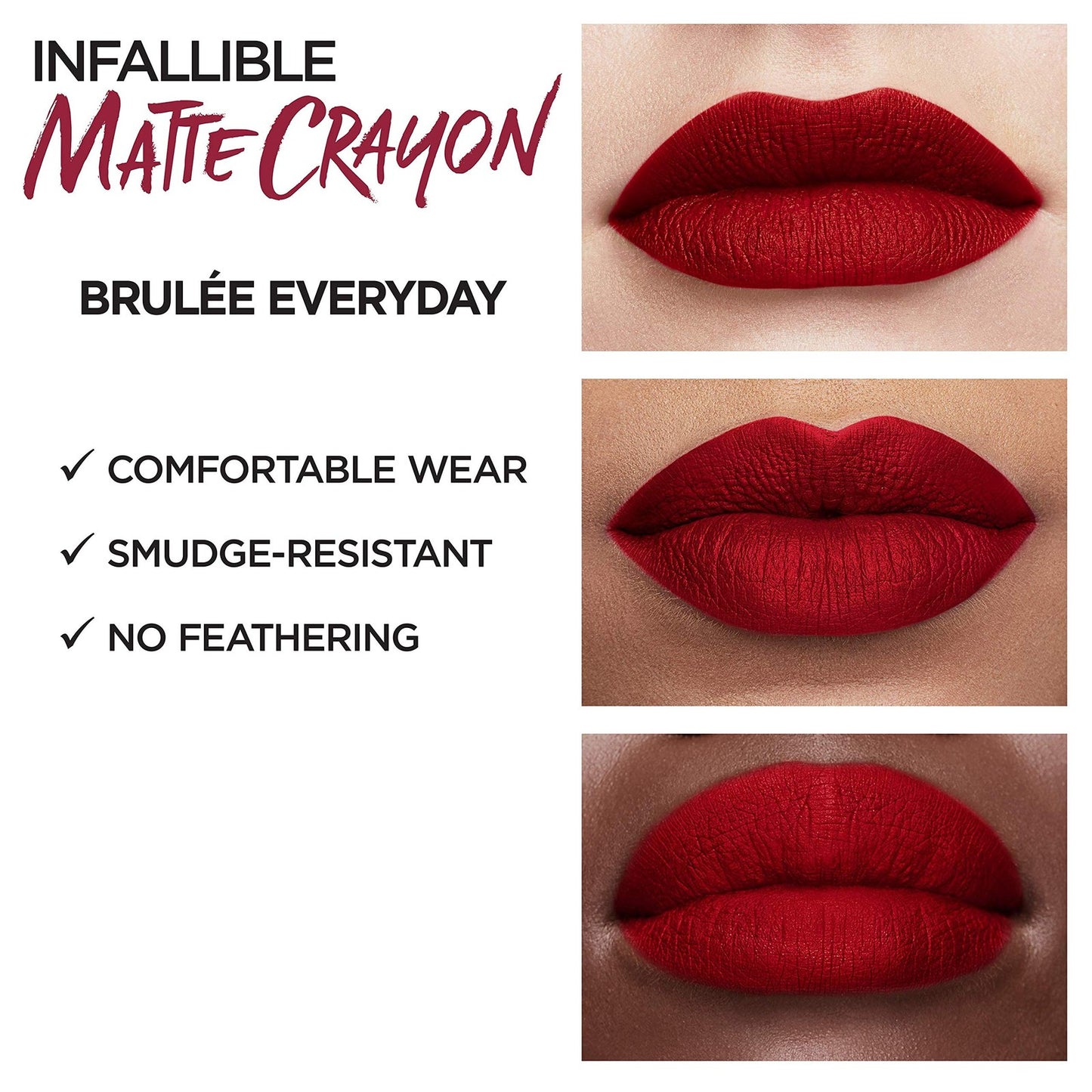 L'Oreal Paris Infallible Matte Lip Crayon - 508 Brûlée Everyday