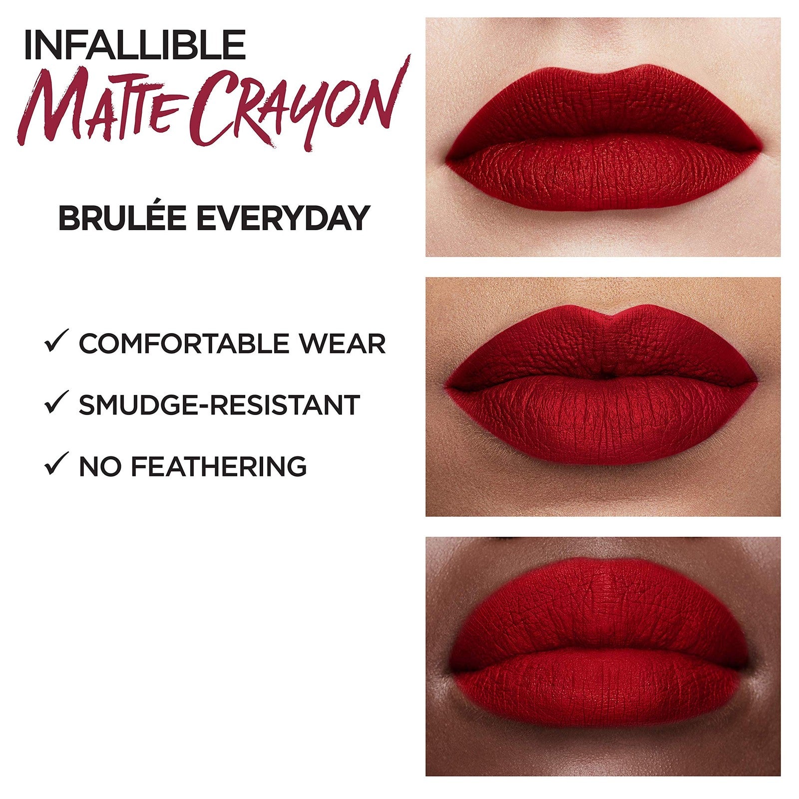 L'Oreal Paris Infallible Matte Lip Crayon - 508 Brûlée Everyday