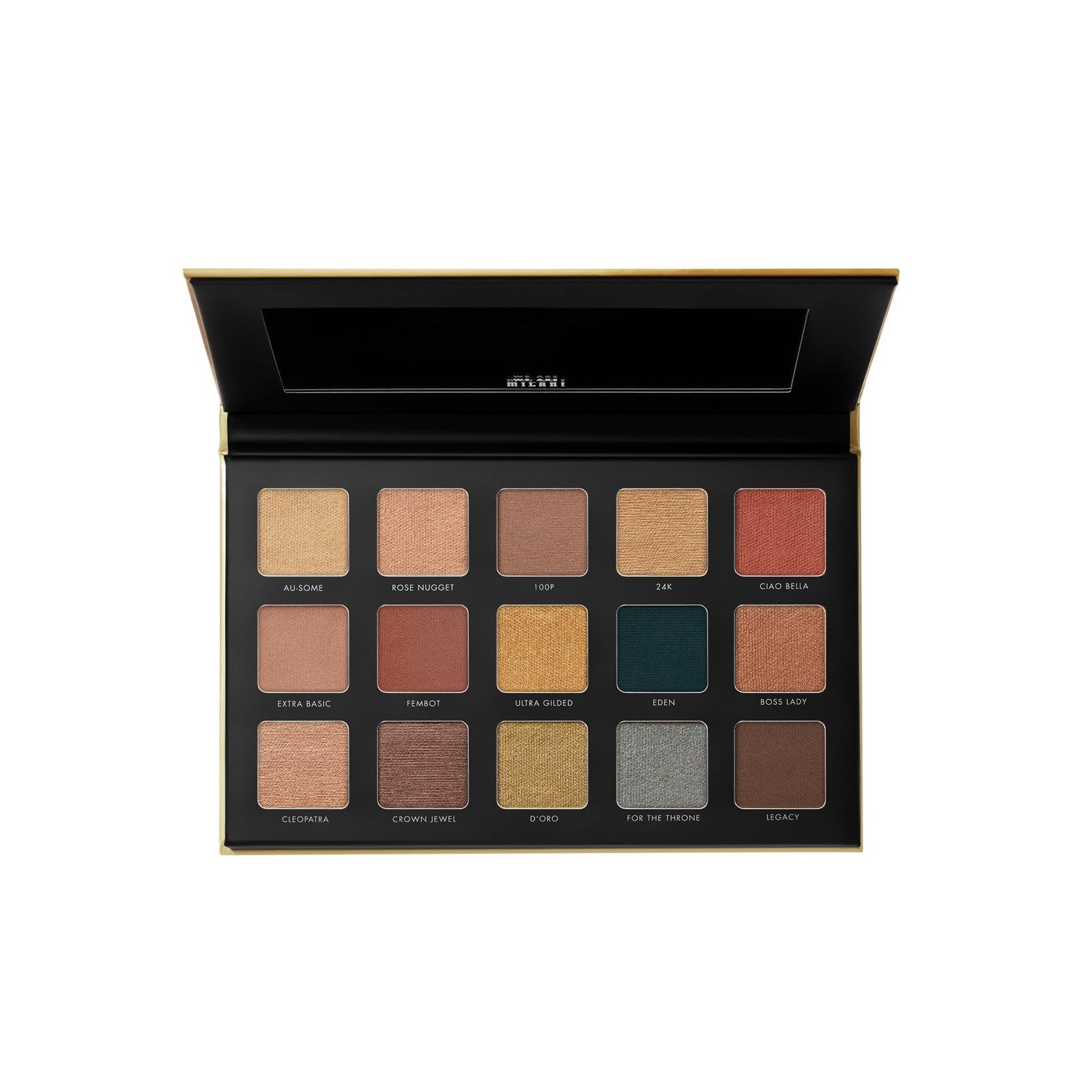 Milani Hyper-Pigmented Eyeshadow Palette - Gilded Gold