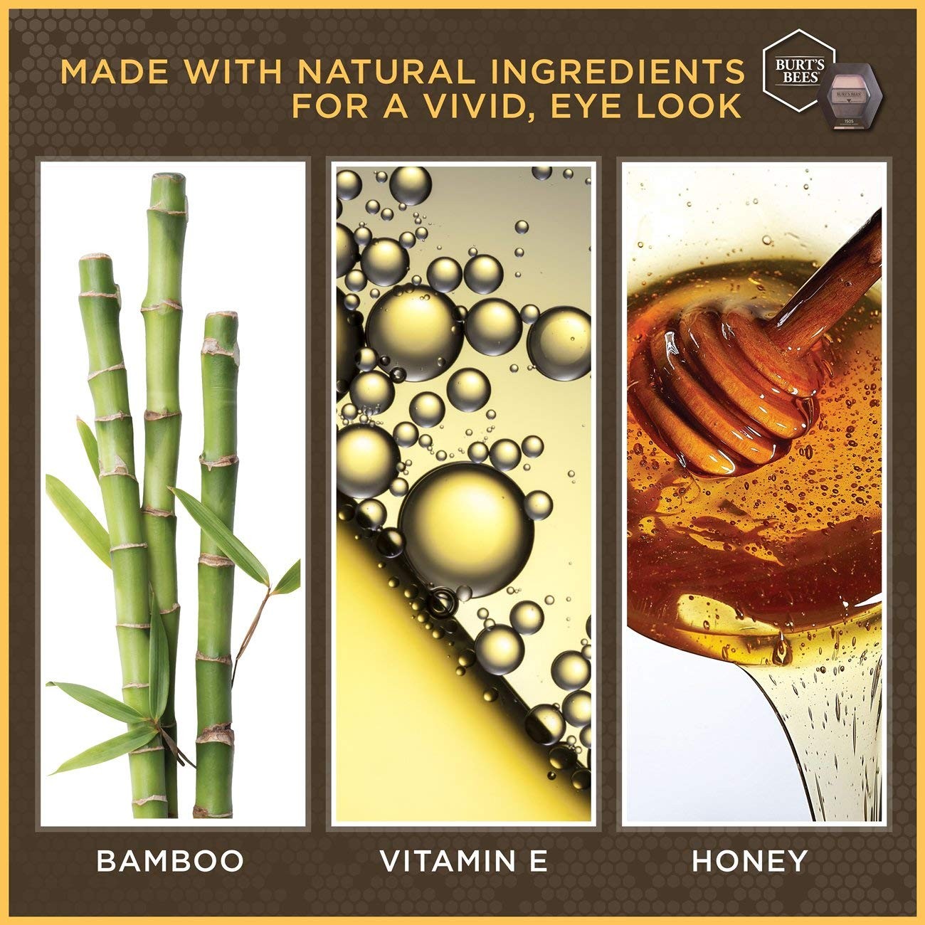 Burt’s Bees Eye Shadow Trio #1520 DUSKY WOODS 0.12oz (NEW/SEALED) Discontinued