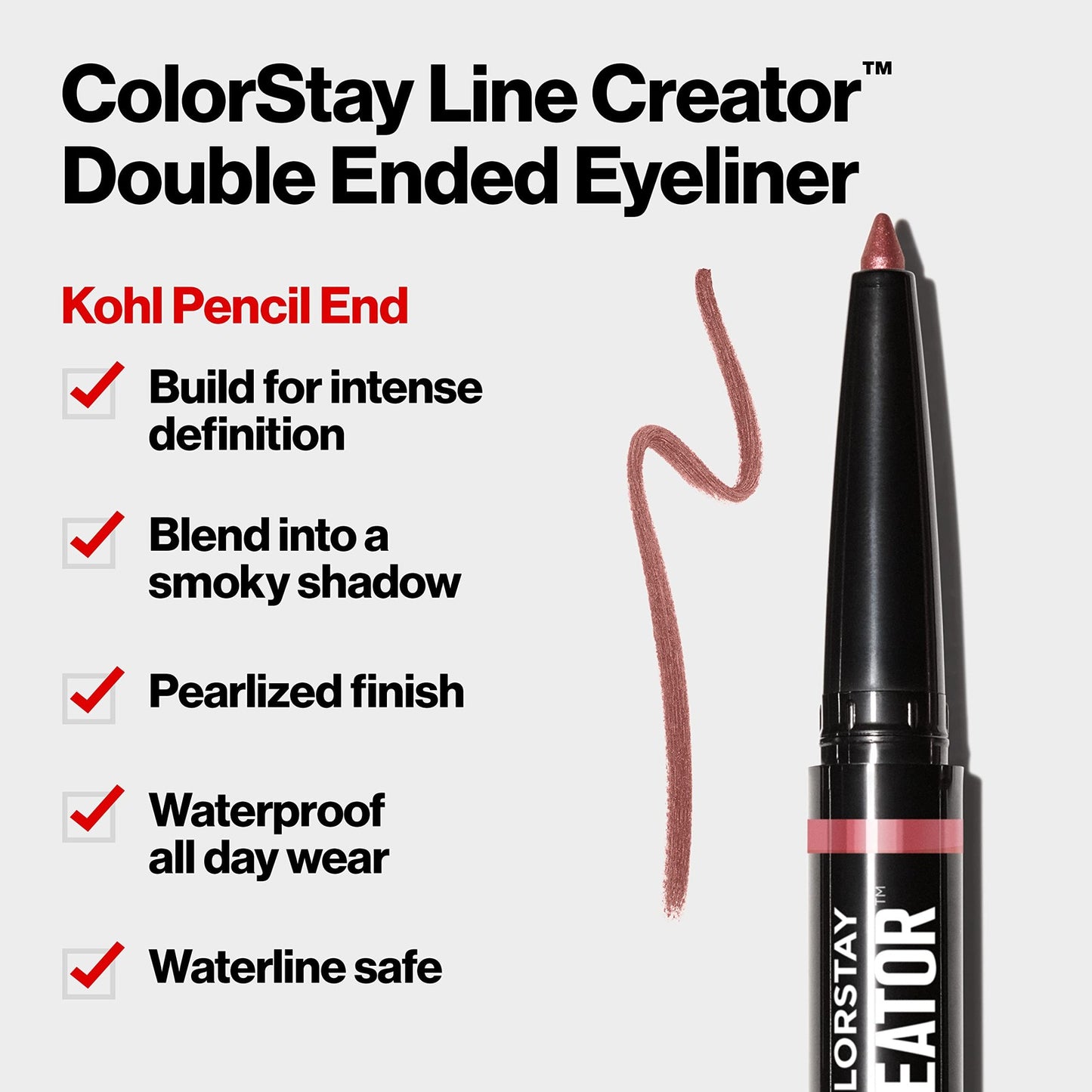 Revlon ColorStay Line Creator Double Ended Eyeliner - 153 She's On Fire